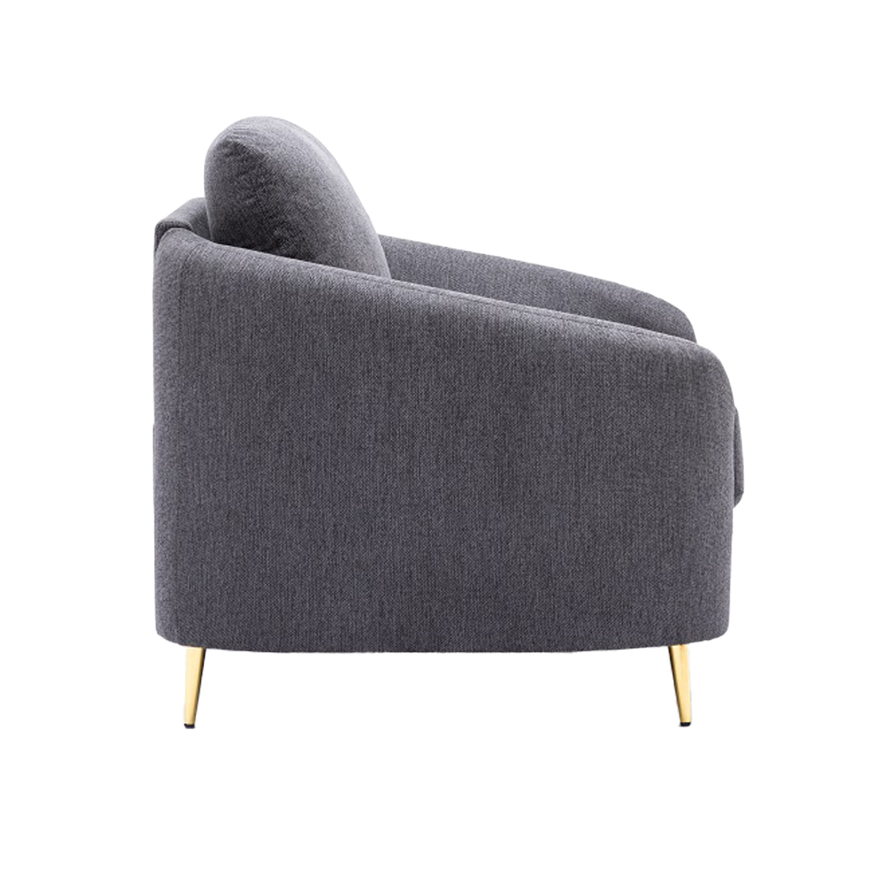 ACME - Yuina Loveseat in Gray Linen