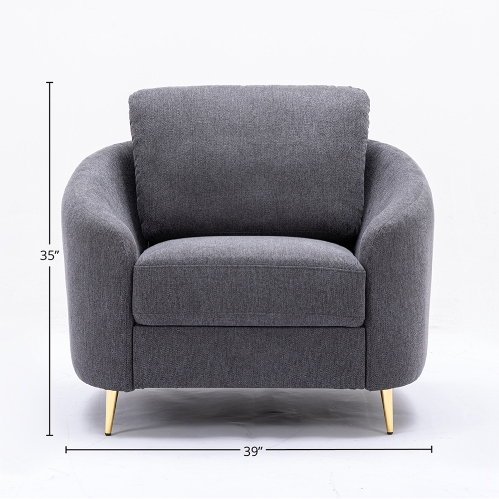 ACME™ Yuina Chair - Gray Linen