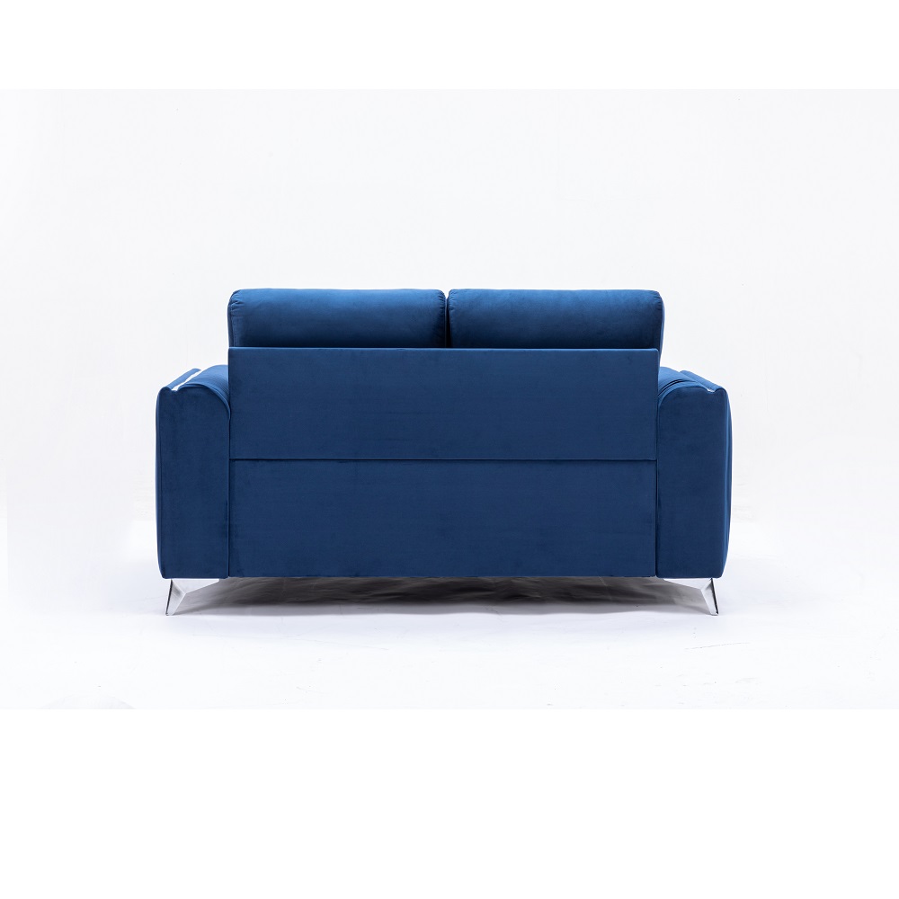 ACME - Wenona Loveseat in Blue Velvet