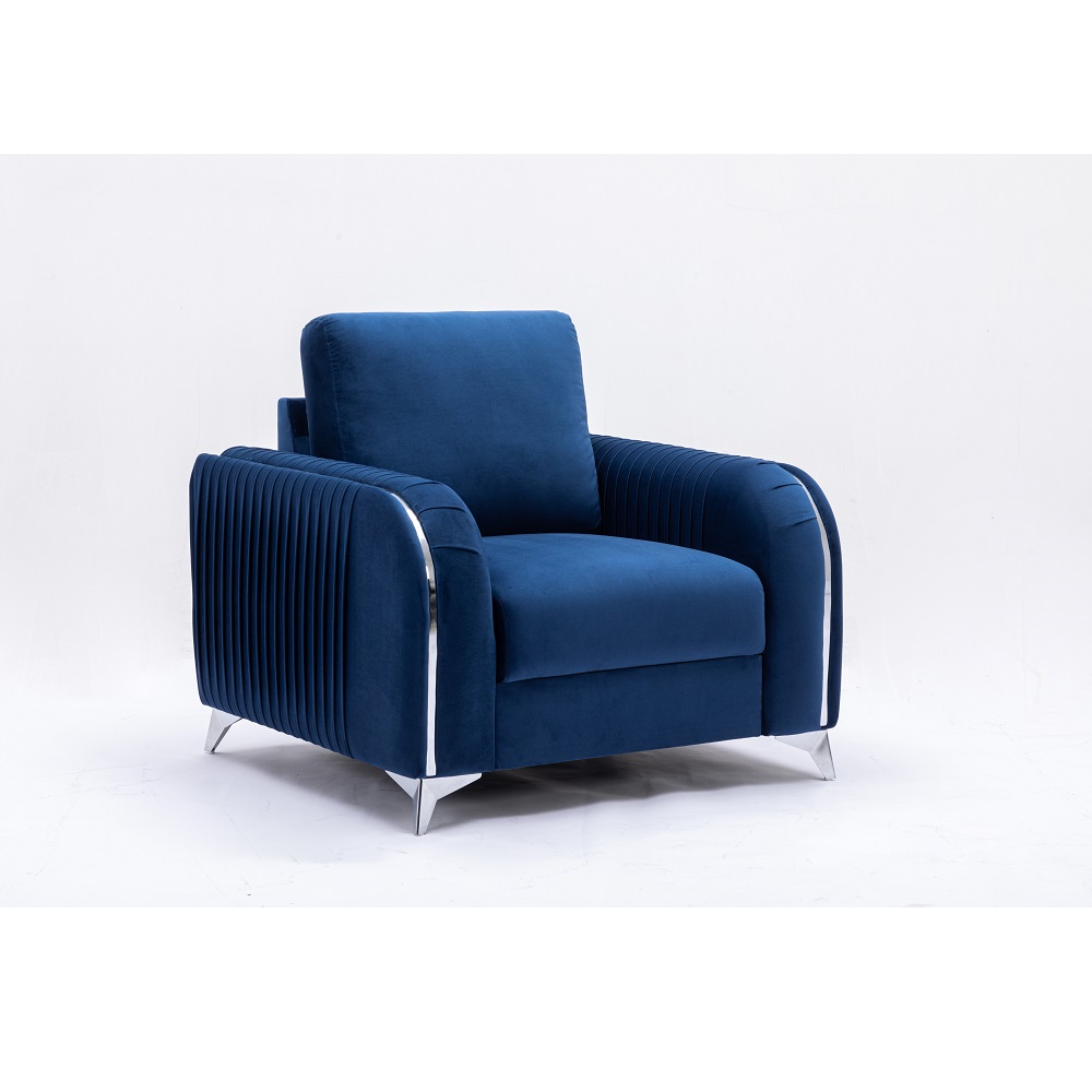 ACME™ Wenona Chair - Blue Velvet