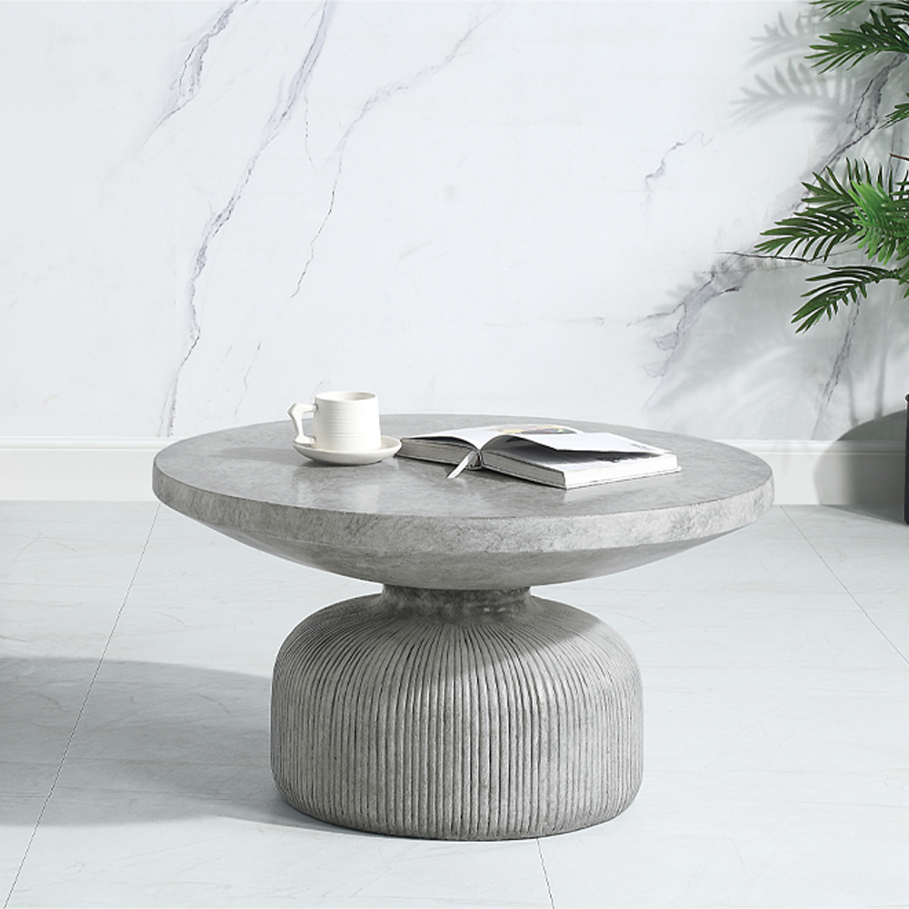 ACME - Laddie Coffee Table in Weathered Gray