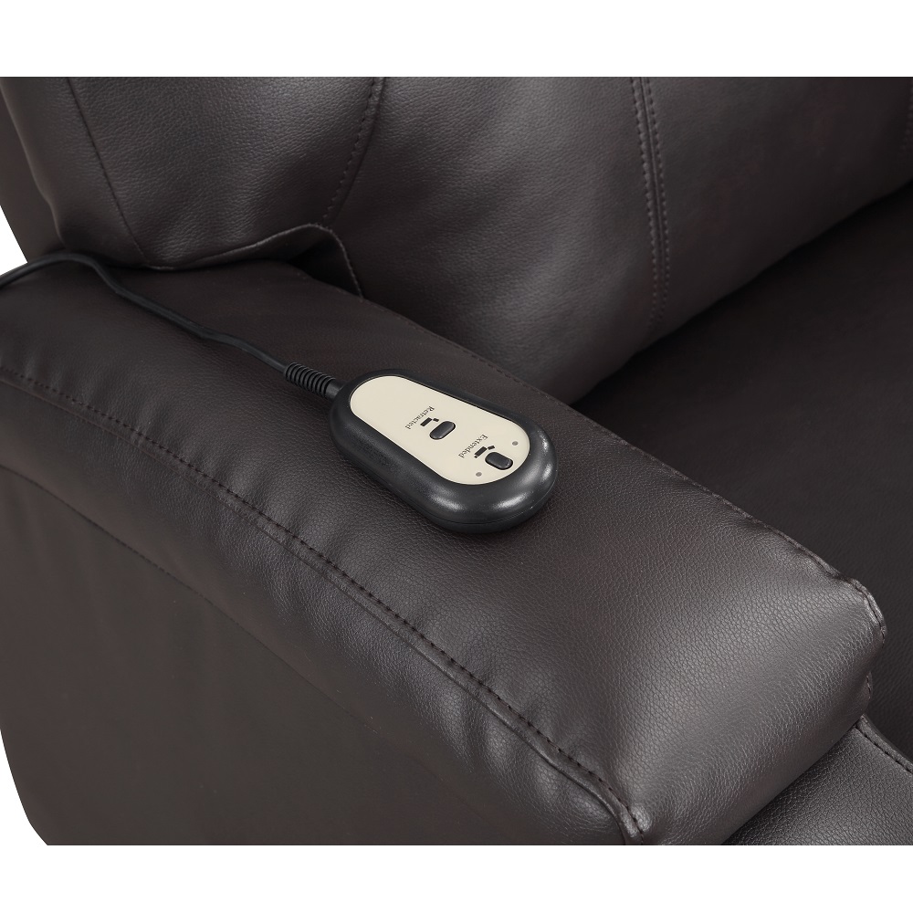 ACME™ Recliner with Power Lift & Massage - Brown