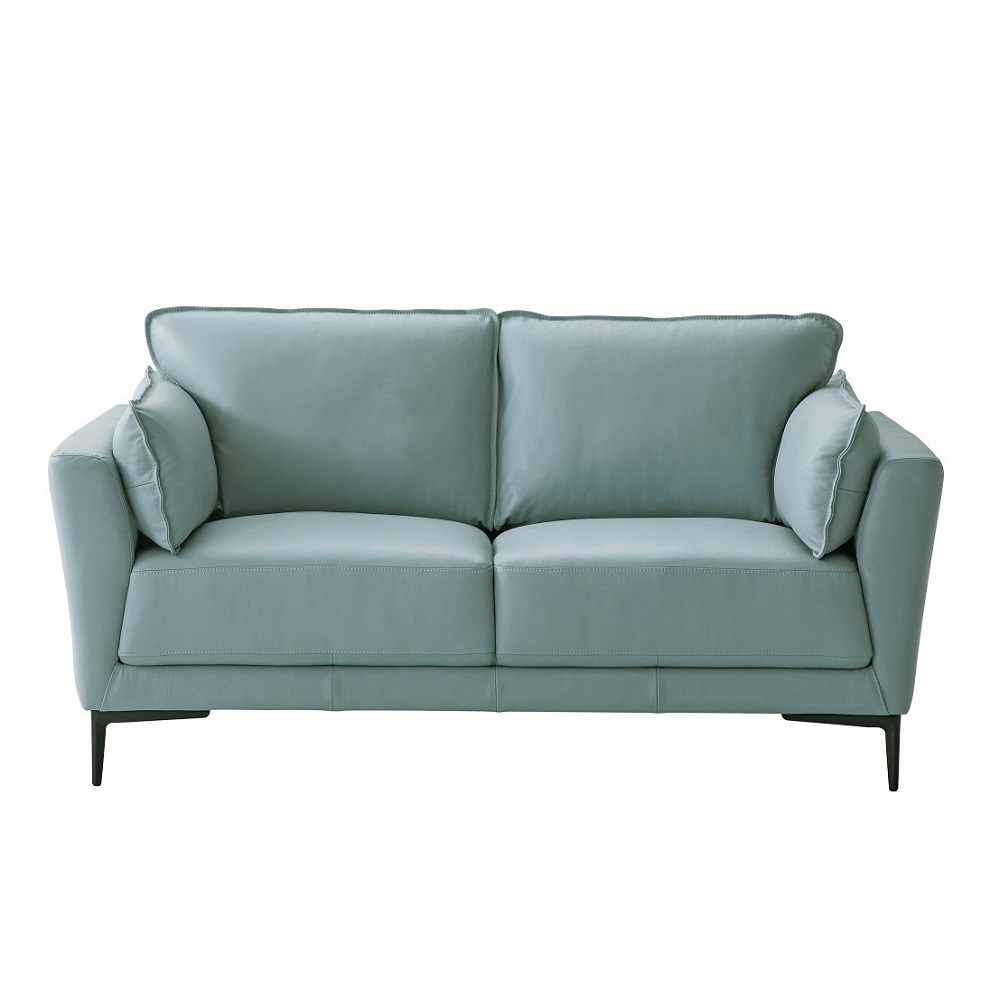 ACME - Mesut Loveseat in Sage Green/Black