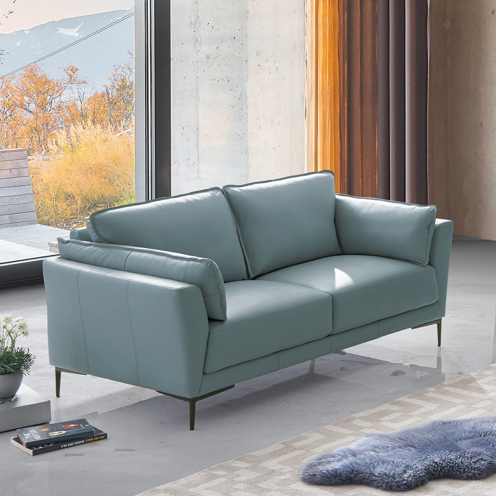 ACME - Mesut Loveseat in Sage Green/Black