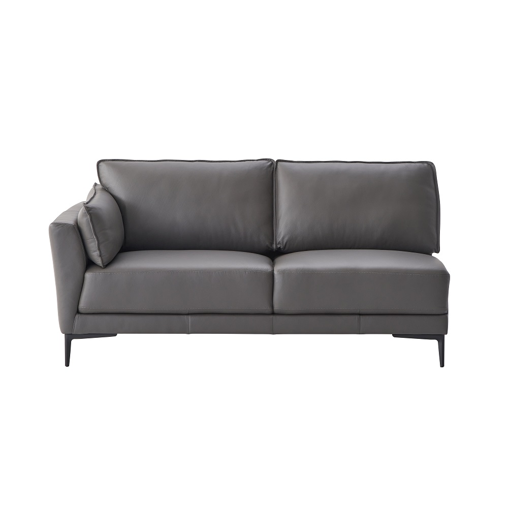 ACME - Meka Sectional Sofa in Anthracite