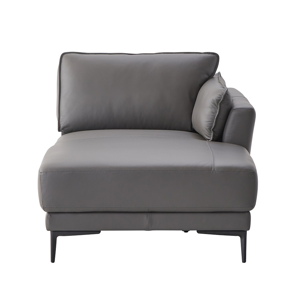 ACME - Meka Sectional Sofa in Anthracite