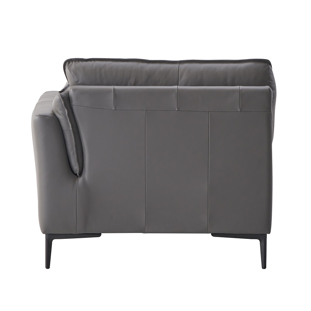 ACME - Meka Sectional Sofa in Anthracite