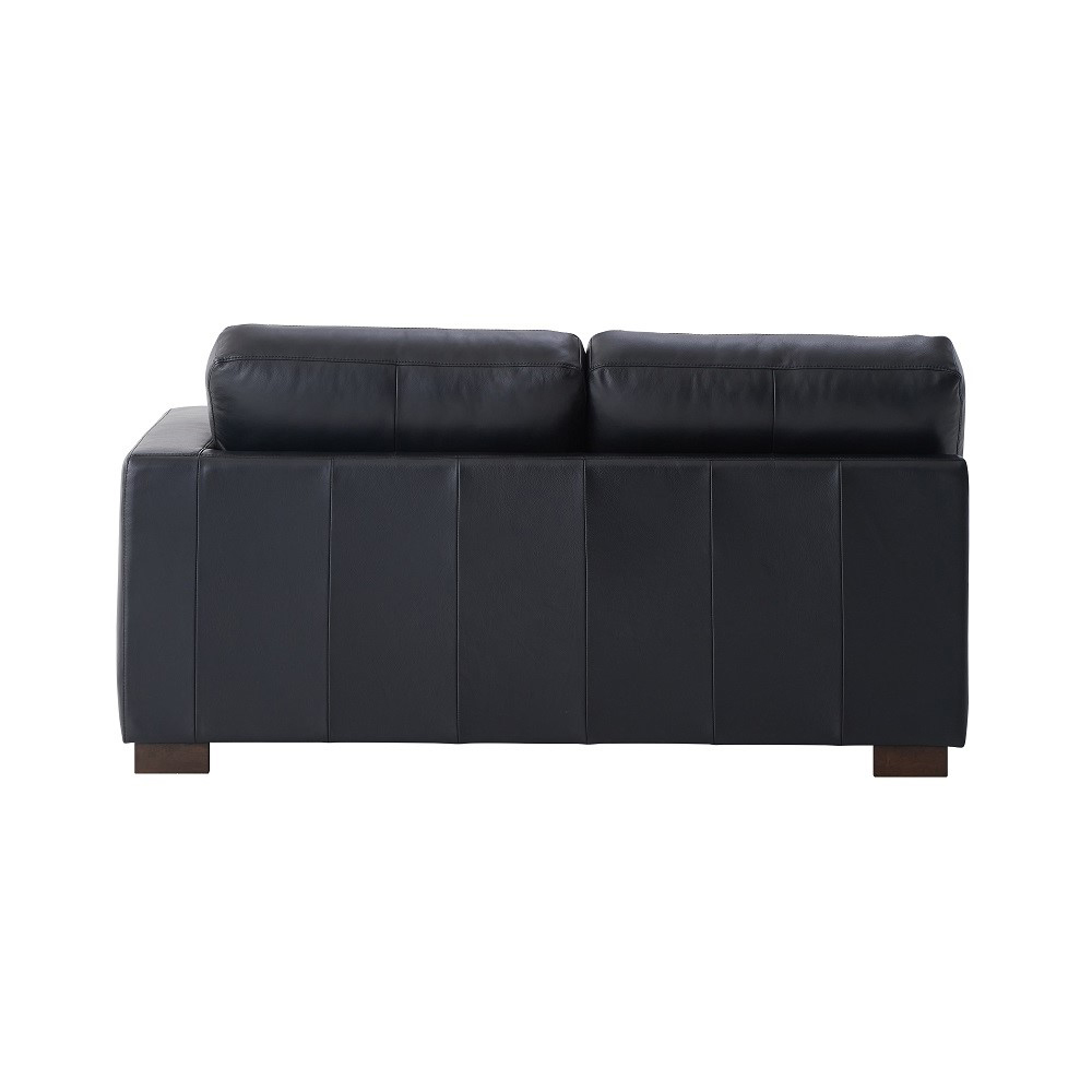 ACME - Geralyn Sectional Sofa with 2 Pillows in Black