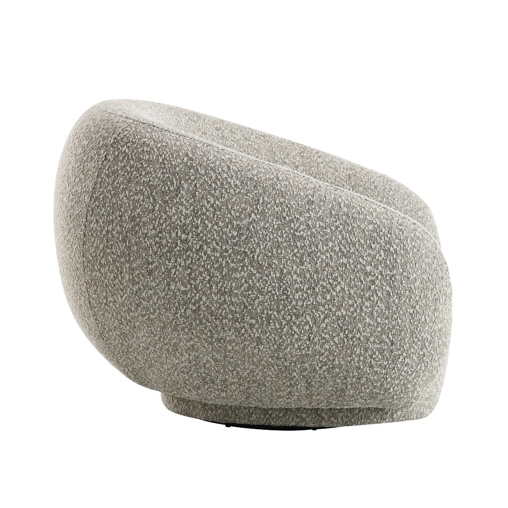 ACME Isabel Chair with Swivel - Brown Boucle