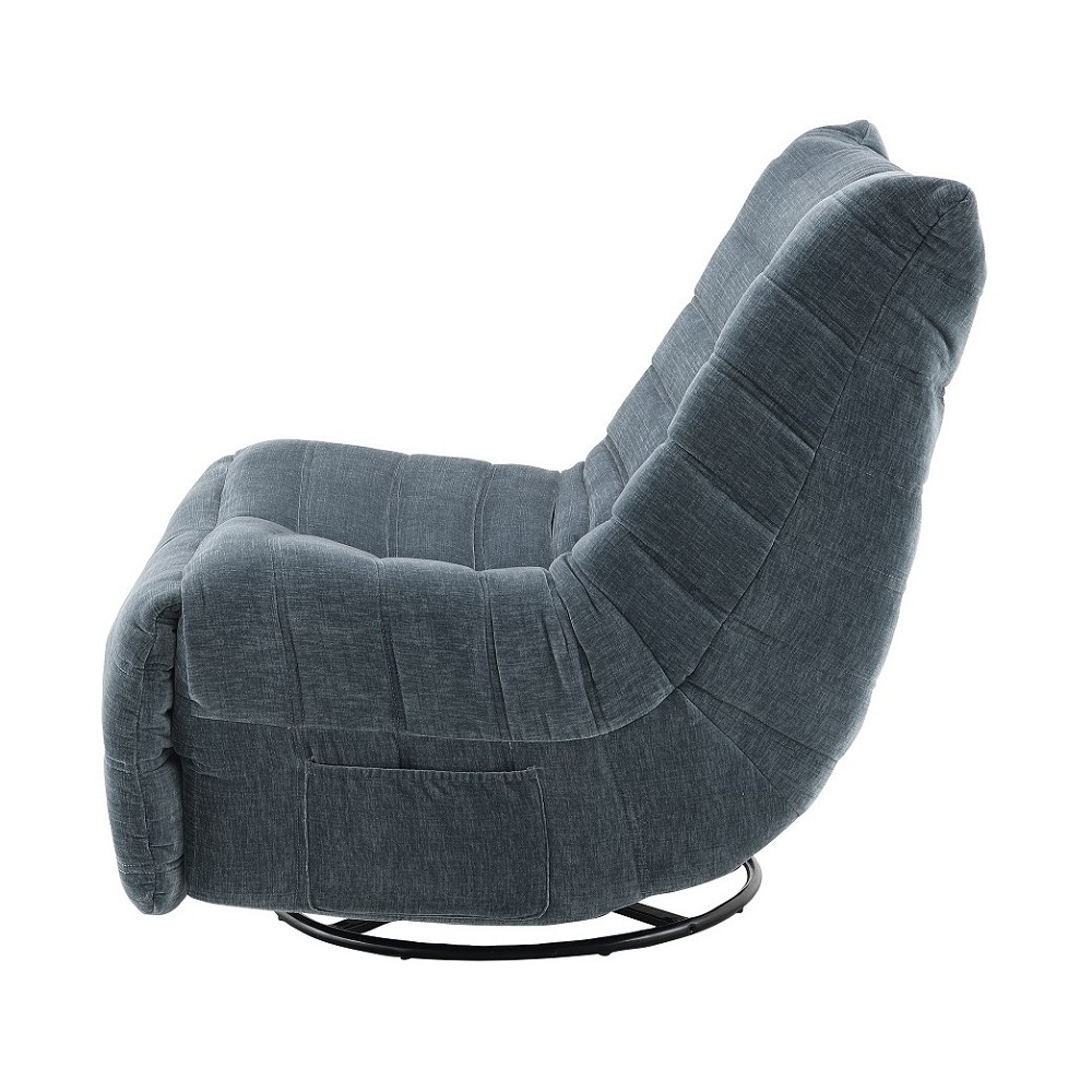 ACME™ Talmon Recliner with Swivel - Shadow Chenille