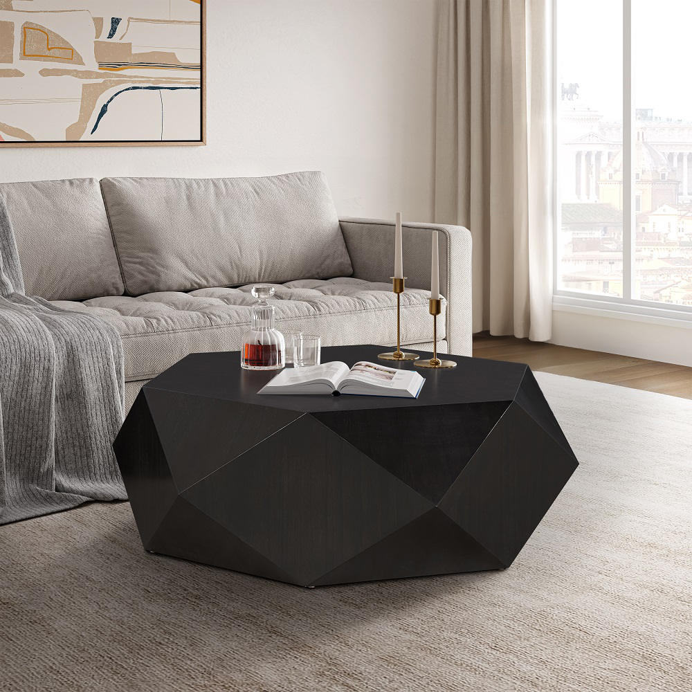 ACME Hanniel Coffee Table - Antique Black