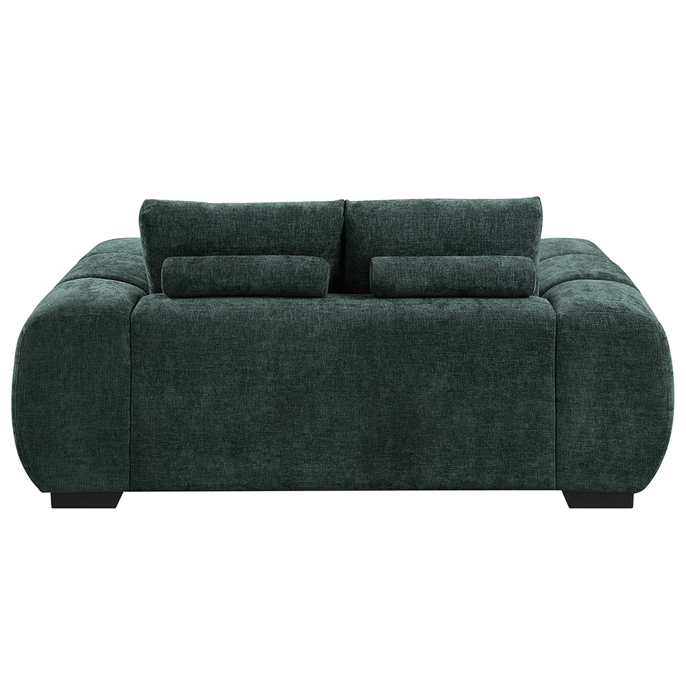 ACME - Ferrand Loveseat in Green Linen