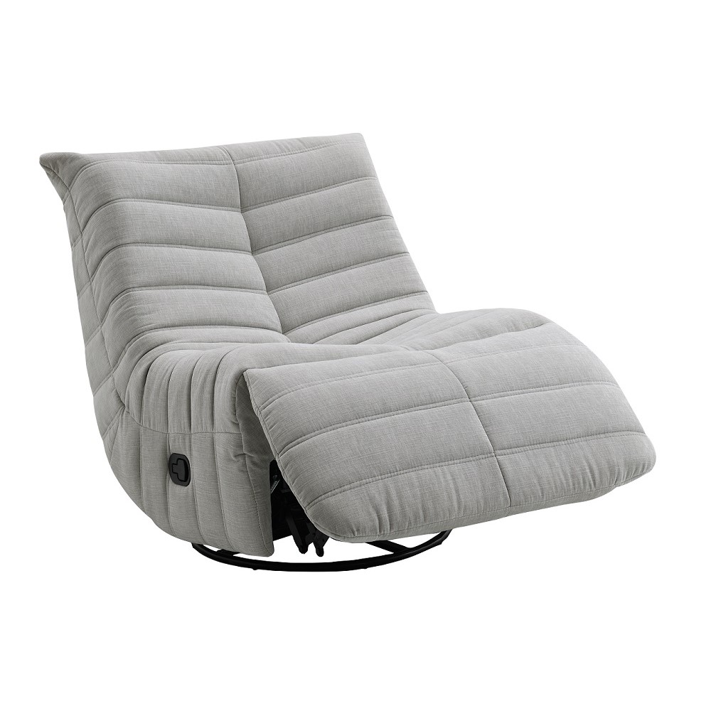 ACME™ Talmon Recliner with Swivel - Oyster Chenille