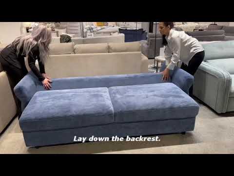 ACME Haran Sofa with Sleeper - Blue