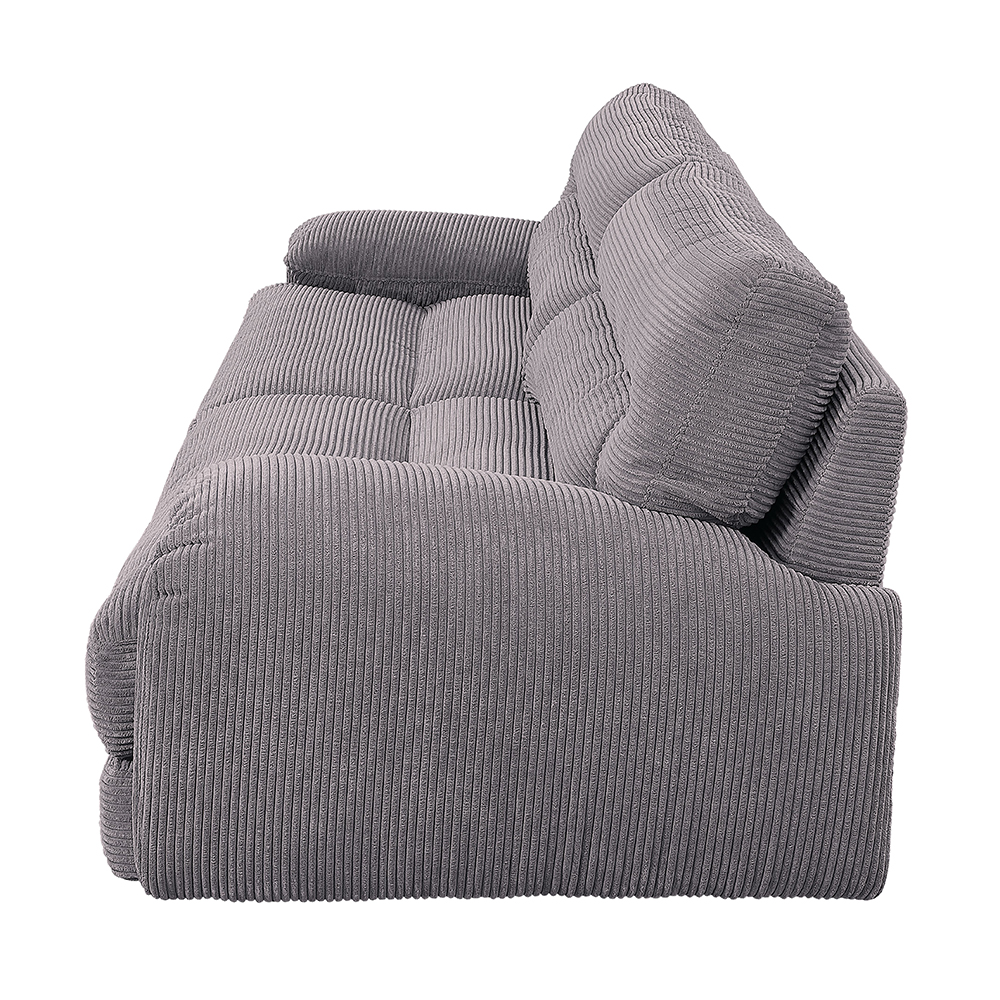 ACME - Cadenza Sofa in Gray Corduroy