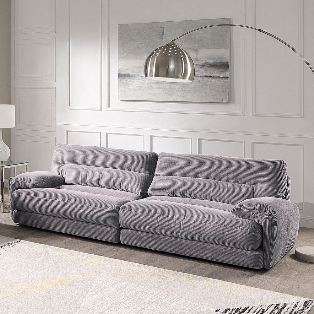 ACME - Cadenza Sofa in Gray Corduroy