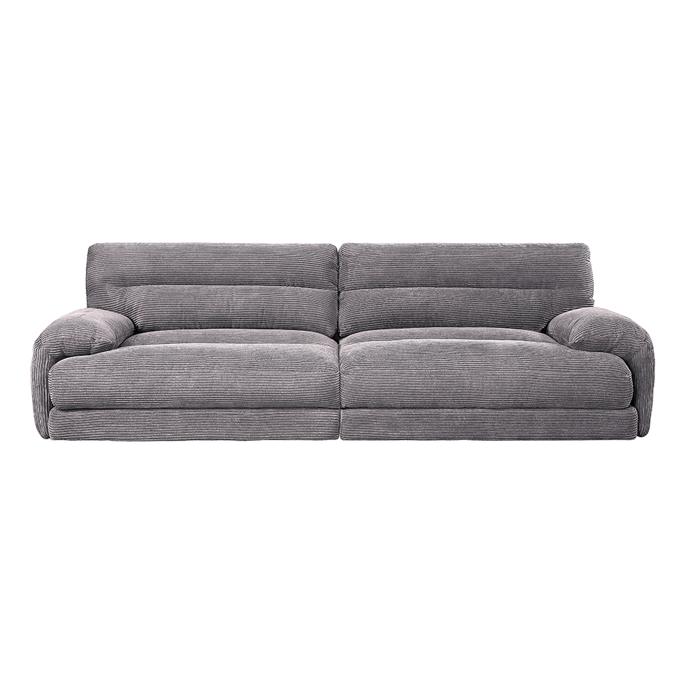 ACME - Cadenza Loveseat in Gray Corduroy