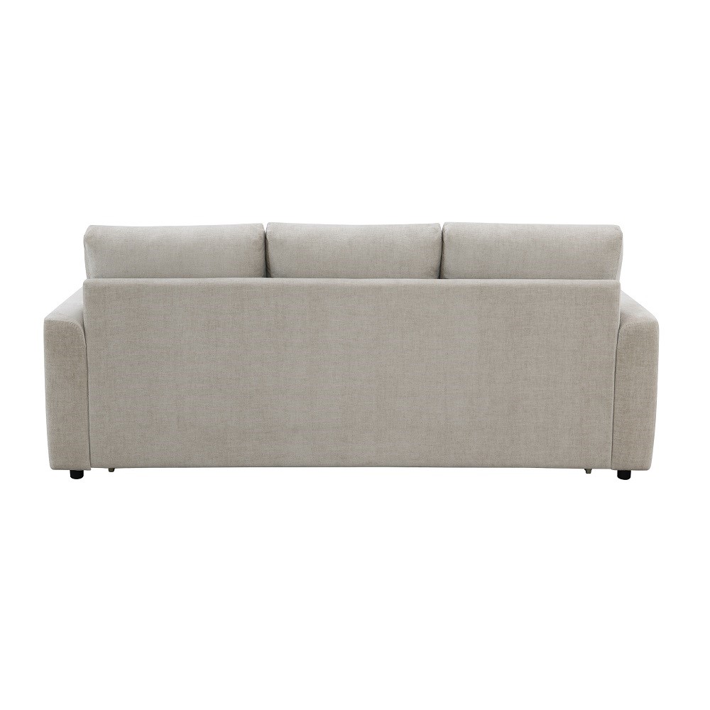 ACME - Leira Sofa with Sleeper in Beige Linen