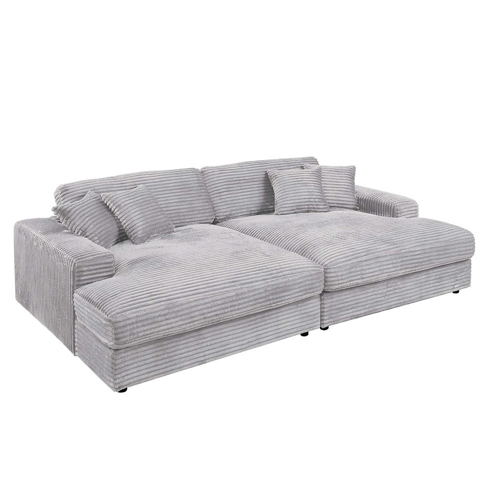 ACME - Hilde Chaise with 2 Pillows (hildechaisew2pill1234)