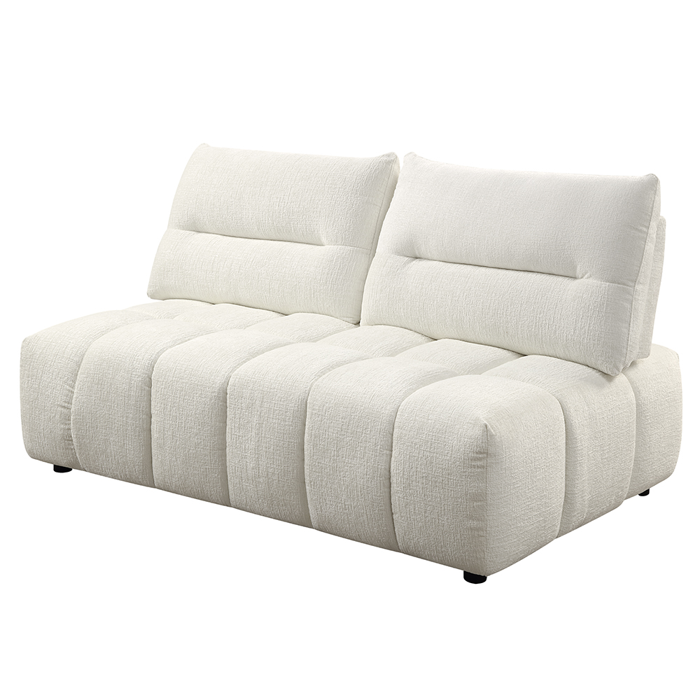 ACME - Loanna Modular Loveseat in Beige Linen