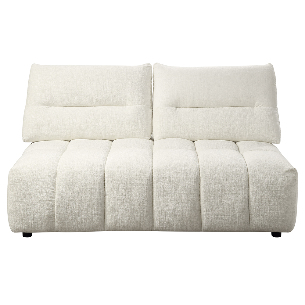 ACME - Loanna Modular Loveseat in Beige Linen