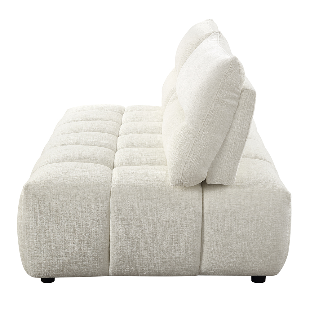 ACME - Loanna Modular Loveseat in Beige Linen