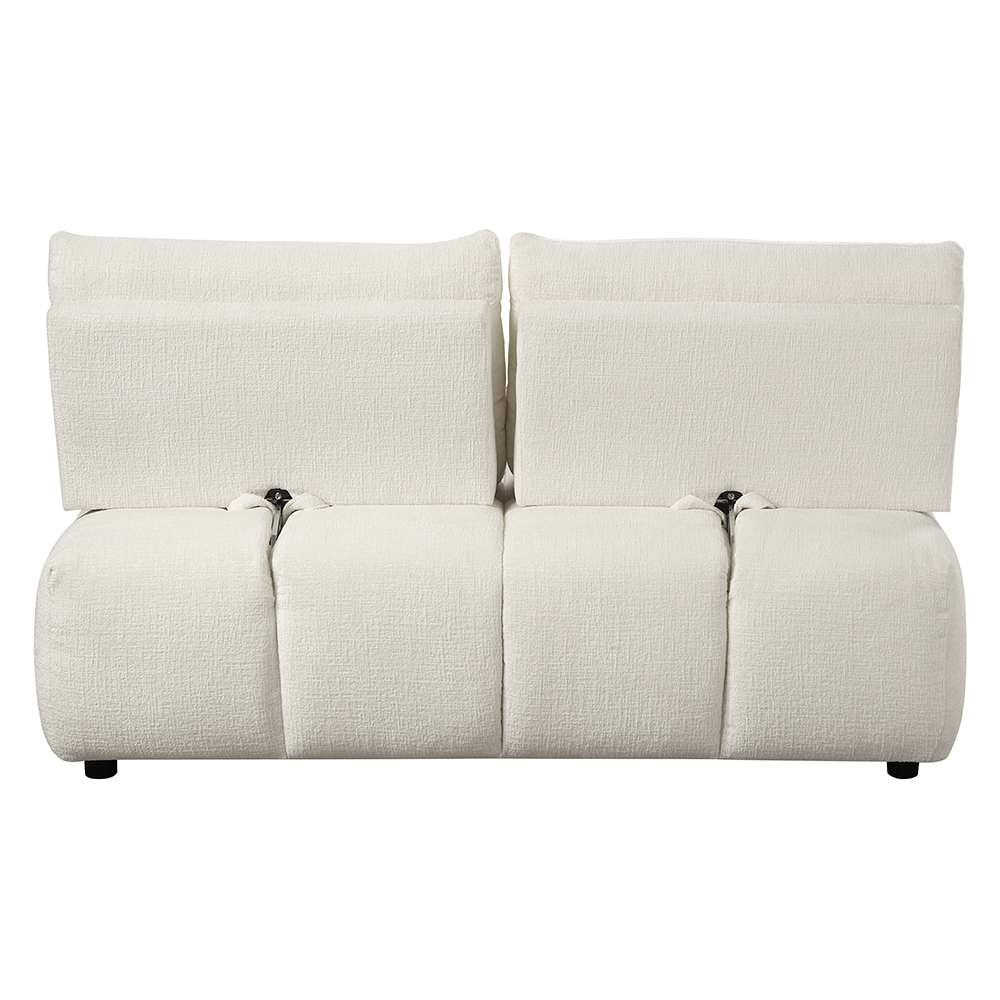 ACME - Loanna Modular Loveseat in Beige Linen