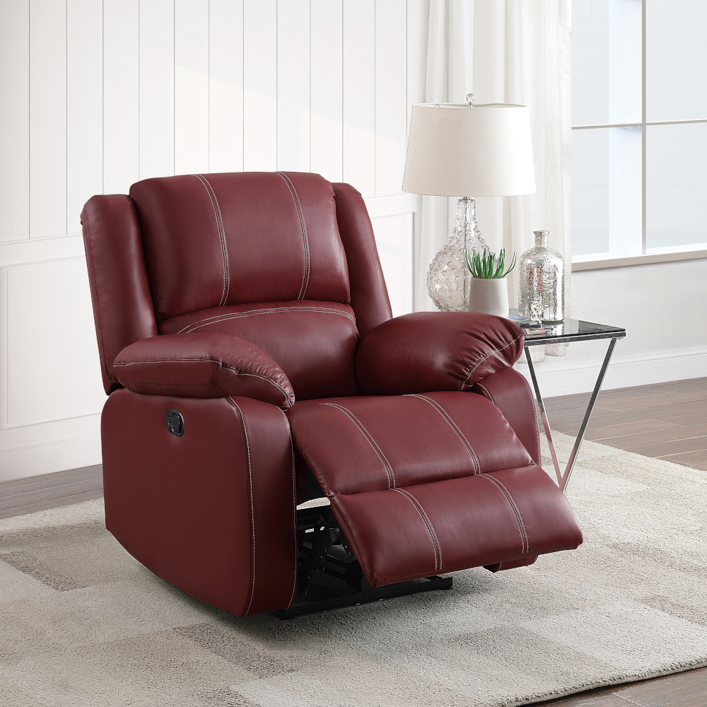 ACME™ Zuriel Motion Rocker Recliner - Red