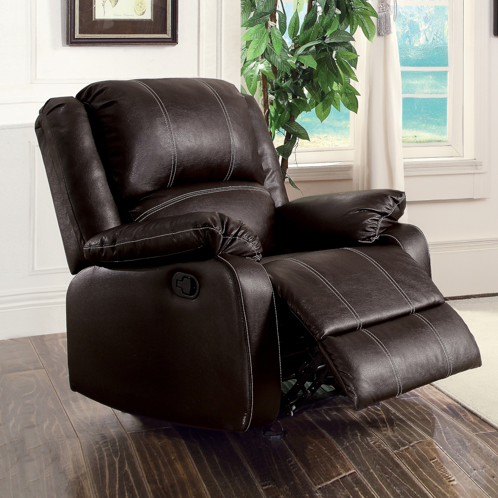 ACME™ Zuriel Motion Rocker Recliner - Brown