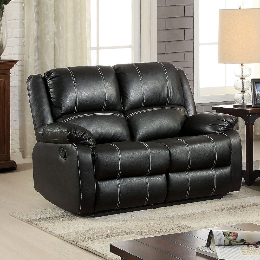 ACME Zuriel Motion Loveseat - Black