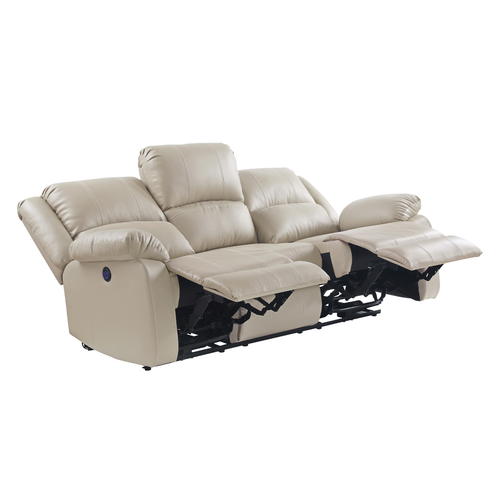 ACME - Zuriel Power Motion Sofa with Usb in Beige