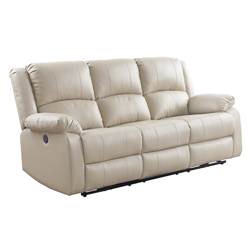 ACME - Zuriel Power Motion Sofa with Usb in Beige