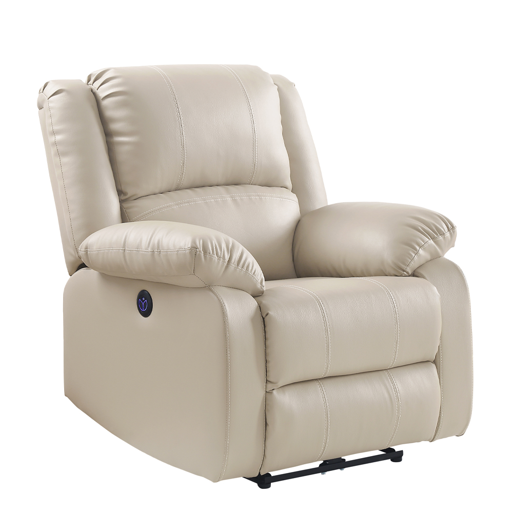 ACME™ Zuriel Power Motion Recliner with Usb - Beige