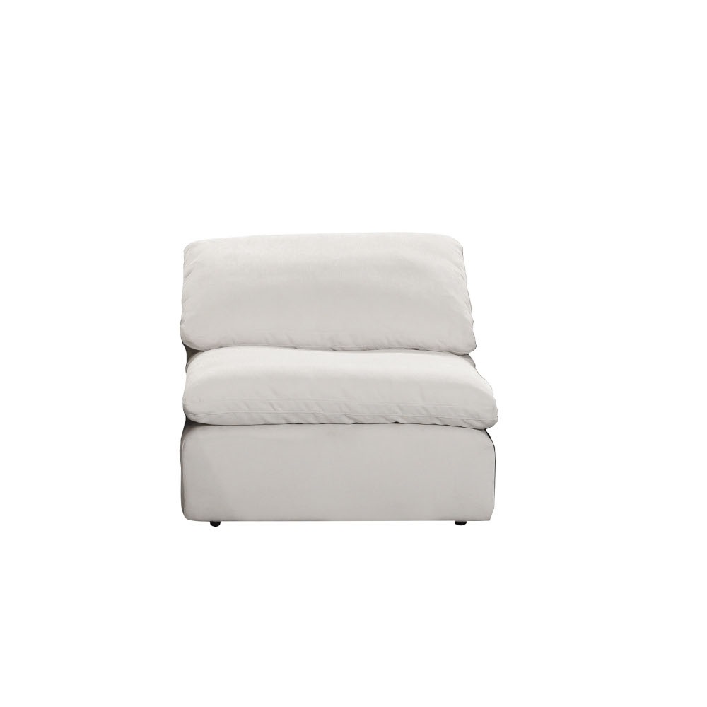 ACME™ Naveen Modular Armless Chair - White