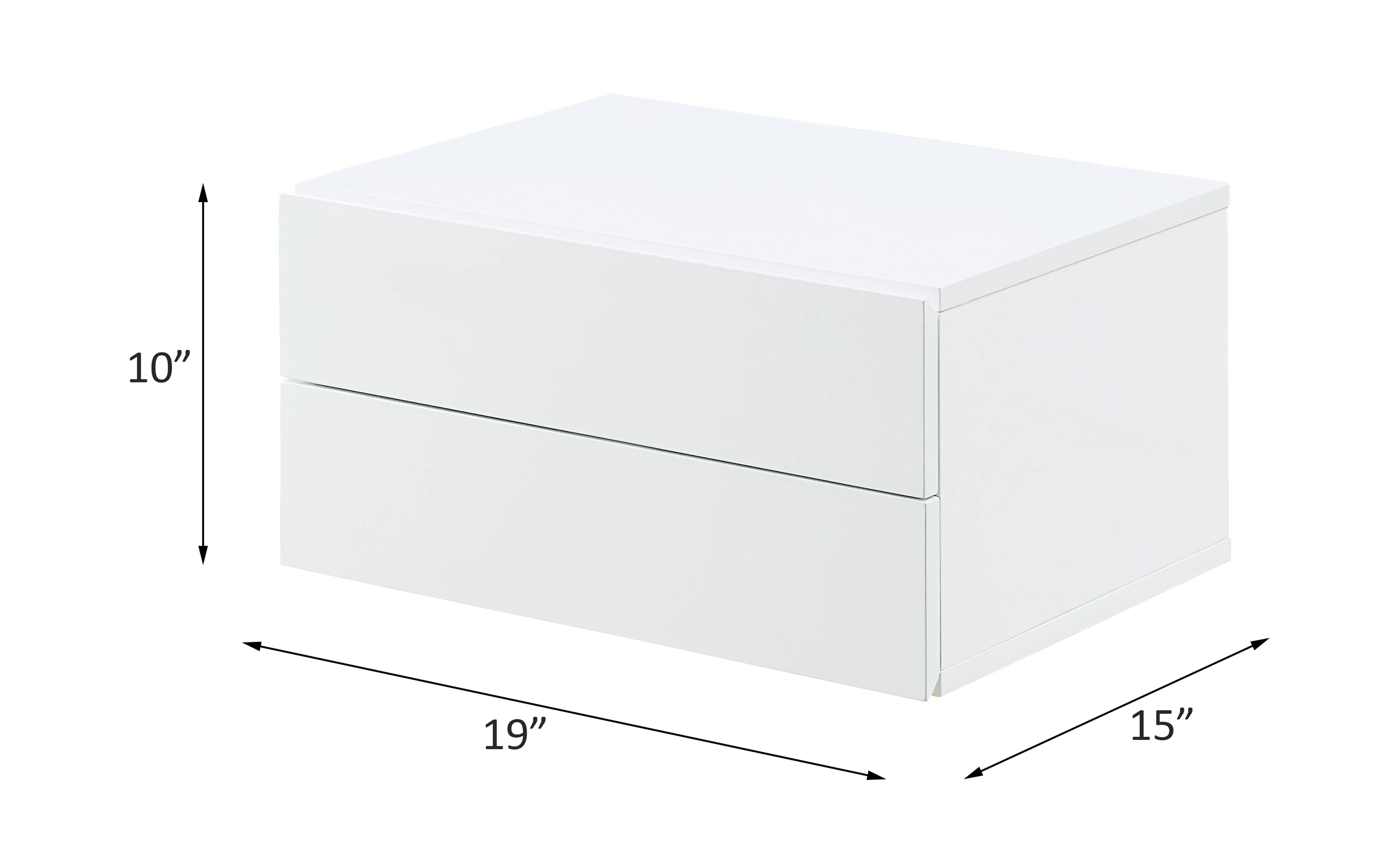 ACME - Buck II File Cabinet in White High Gloss