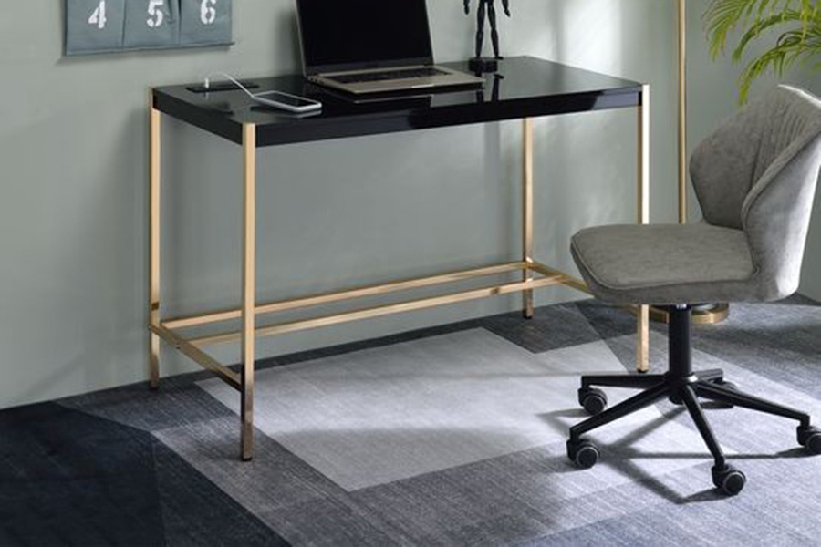 ACME - Midriaks Writing Desk with USB