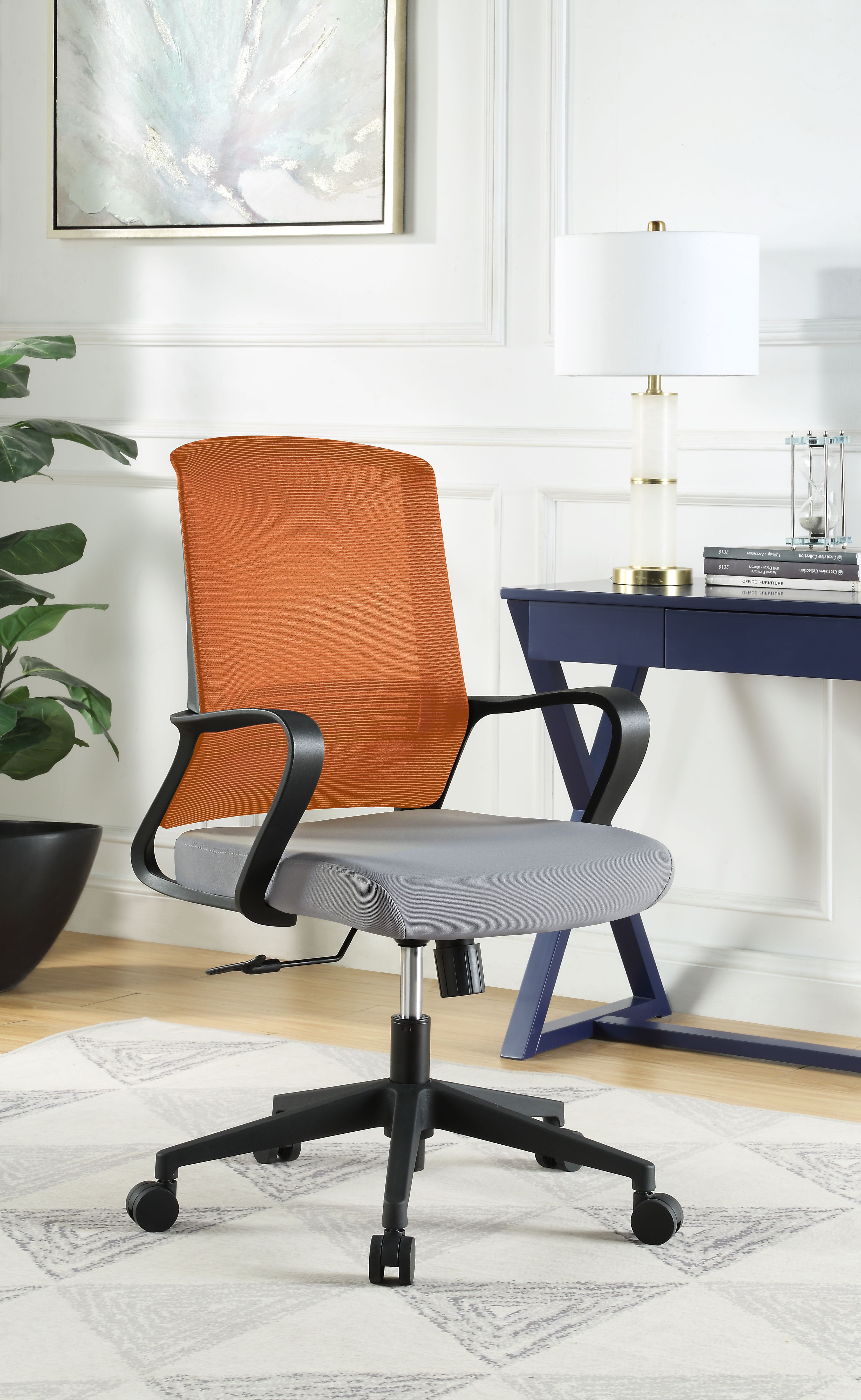 ACME Tanko Office Chair - Orange/Gray