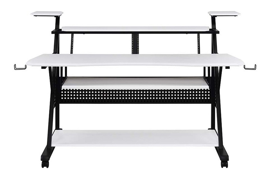 ACME Willow Music Desk - White and Black Finish