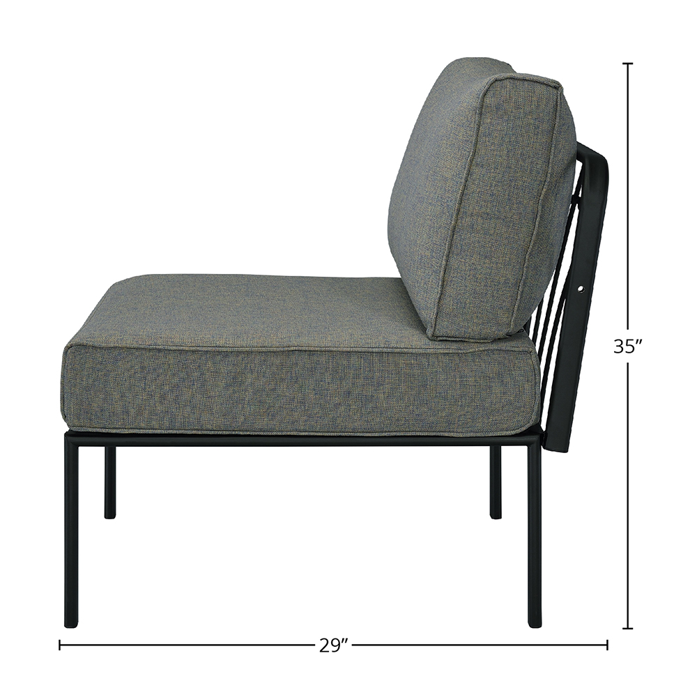 ACME - Rajni Patio Armless Chair