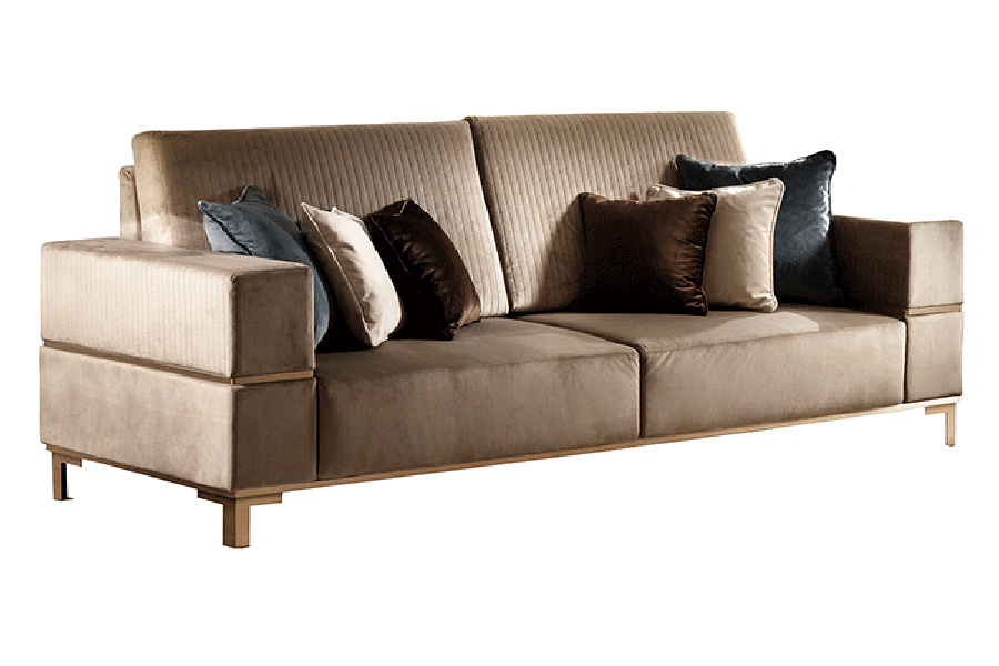 Arredoclassic Essenza 3 Seat Sofa - Light Beige, Cat. E