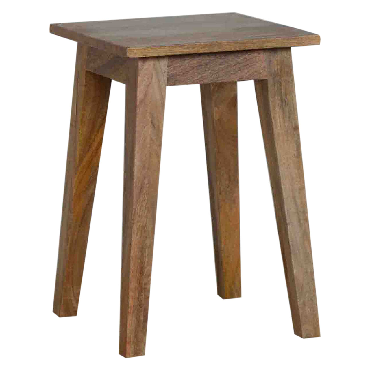 Artisan - Nordic Style Accent Stool in Oak-Ish