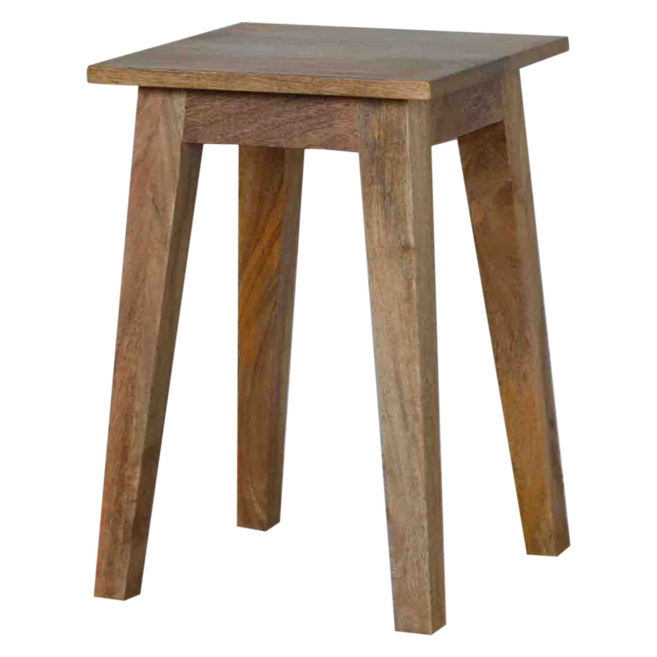 Artisan - Nordic Style Accent Stool in Oak-Ish