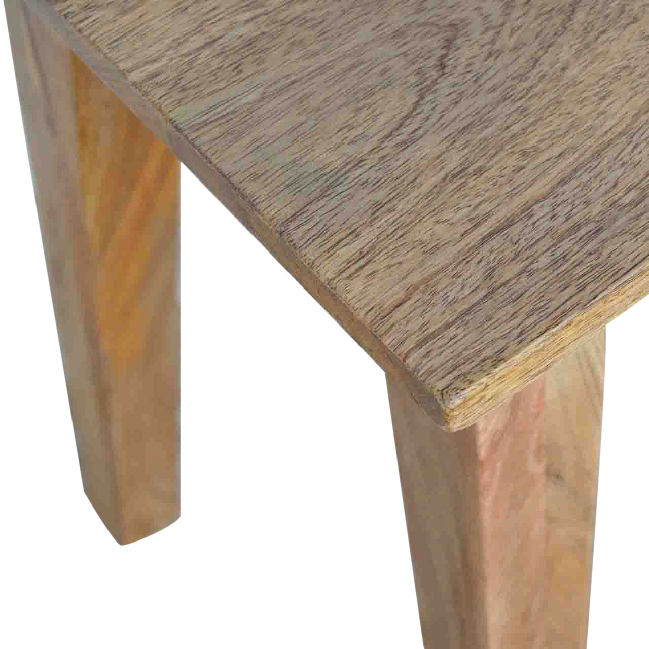 Artisan - Nordic Style Accent Stool in Oak-Ish