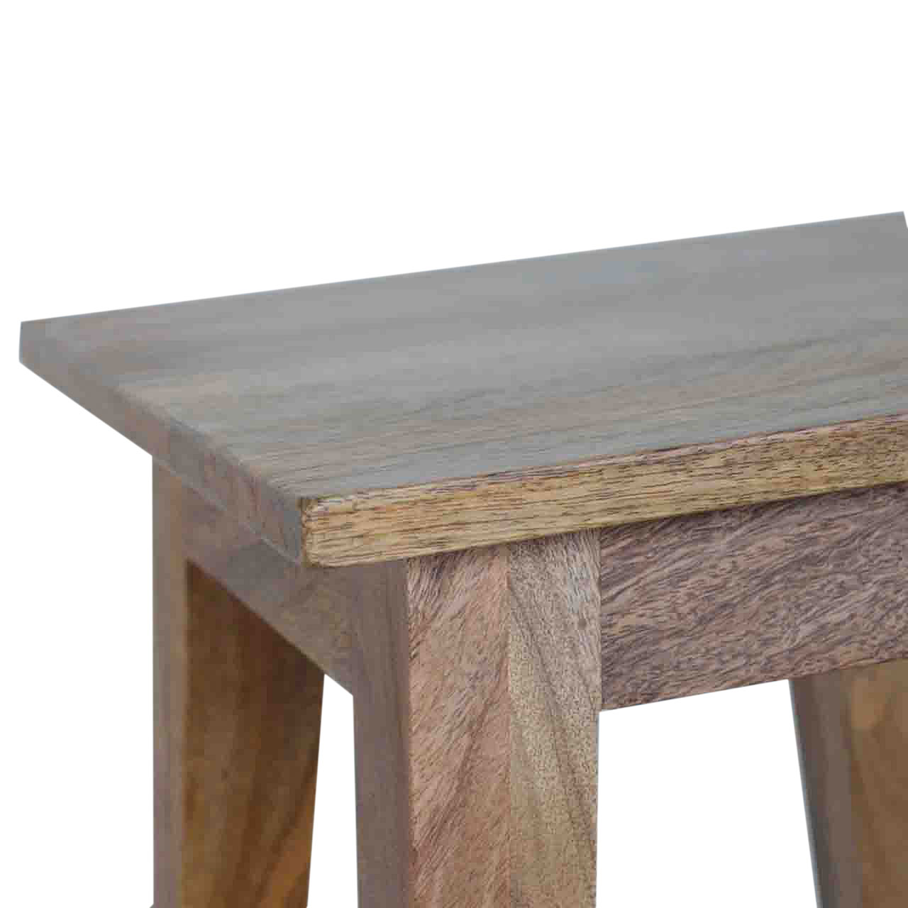 Artisan - Nordic Style Accent Stool in Oak-Ish