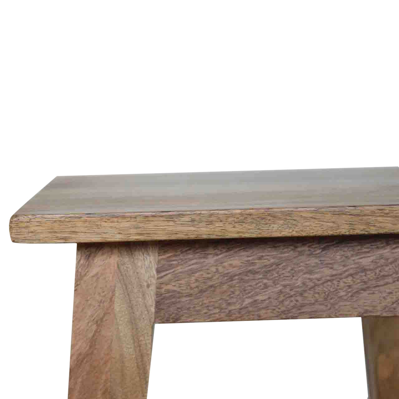 Artisan - Nordic Style Accent Stool in Oak-Ish