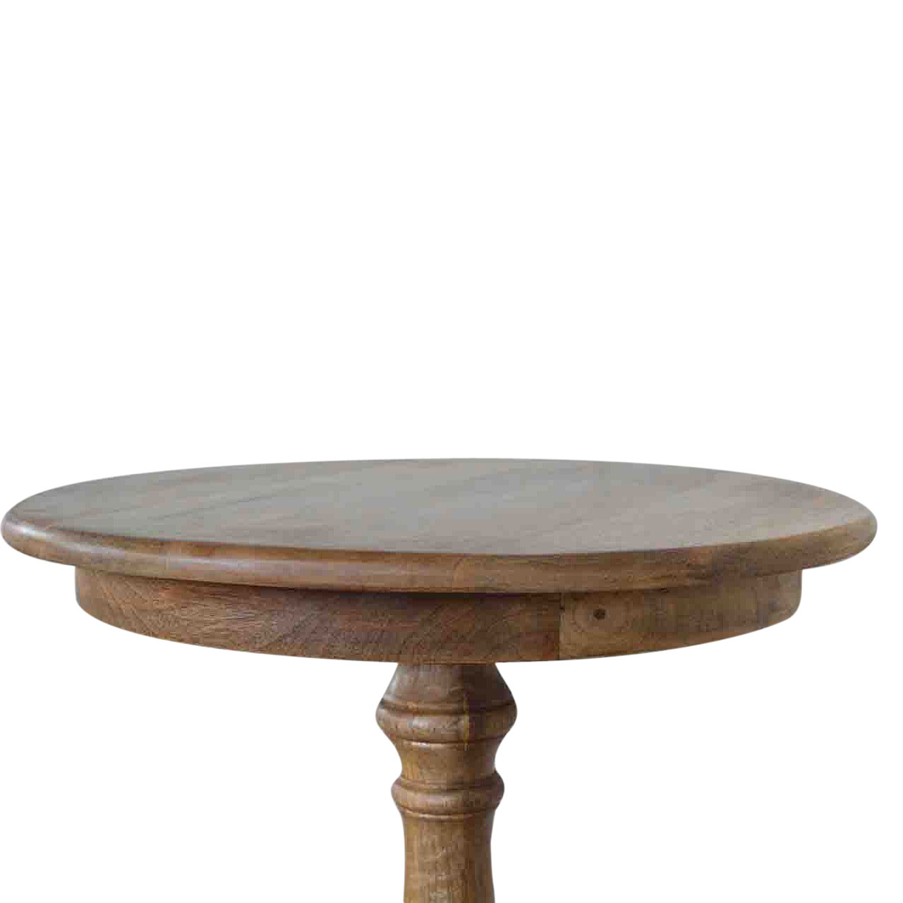 Artisan - Solid Round Tea Table in Oak-Ish, Wood