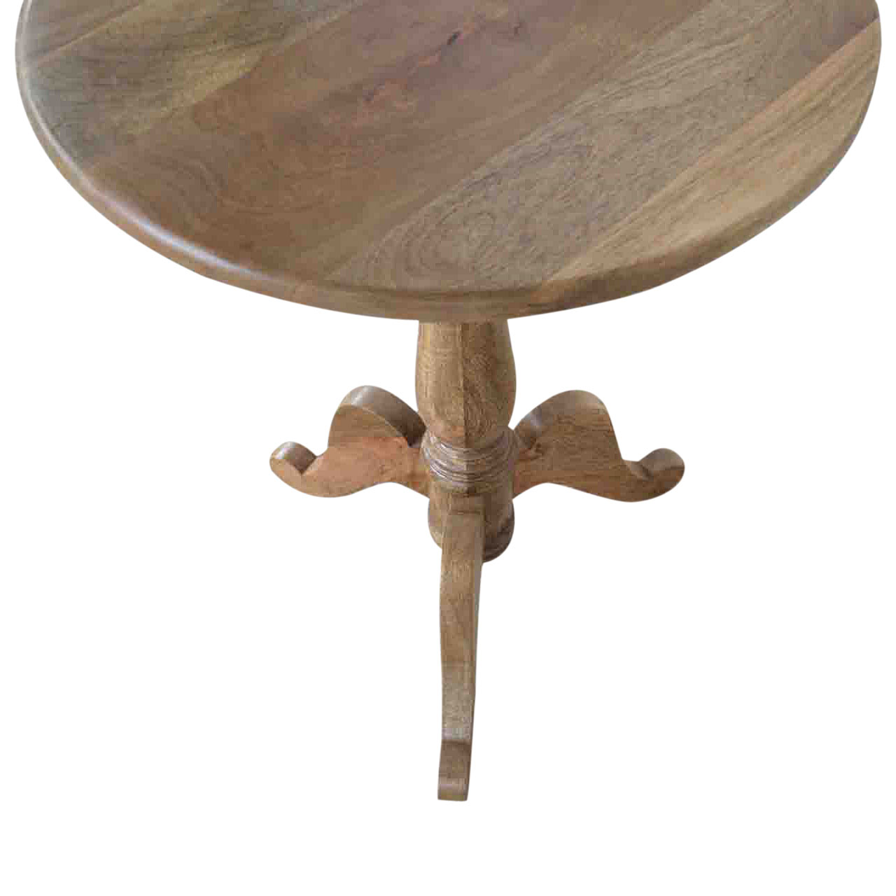 Artisan - Solid Round Tea Table in Oak-Ish, Wood