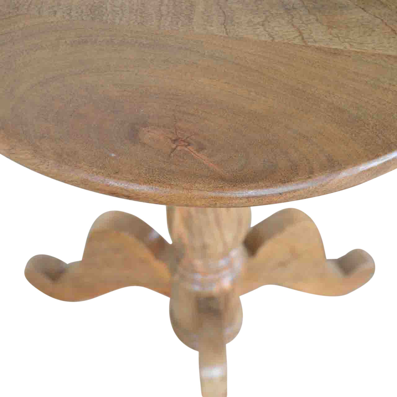 Artisan - Solid Round Tea Table in Oak-Ish, Wood