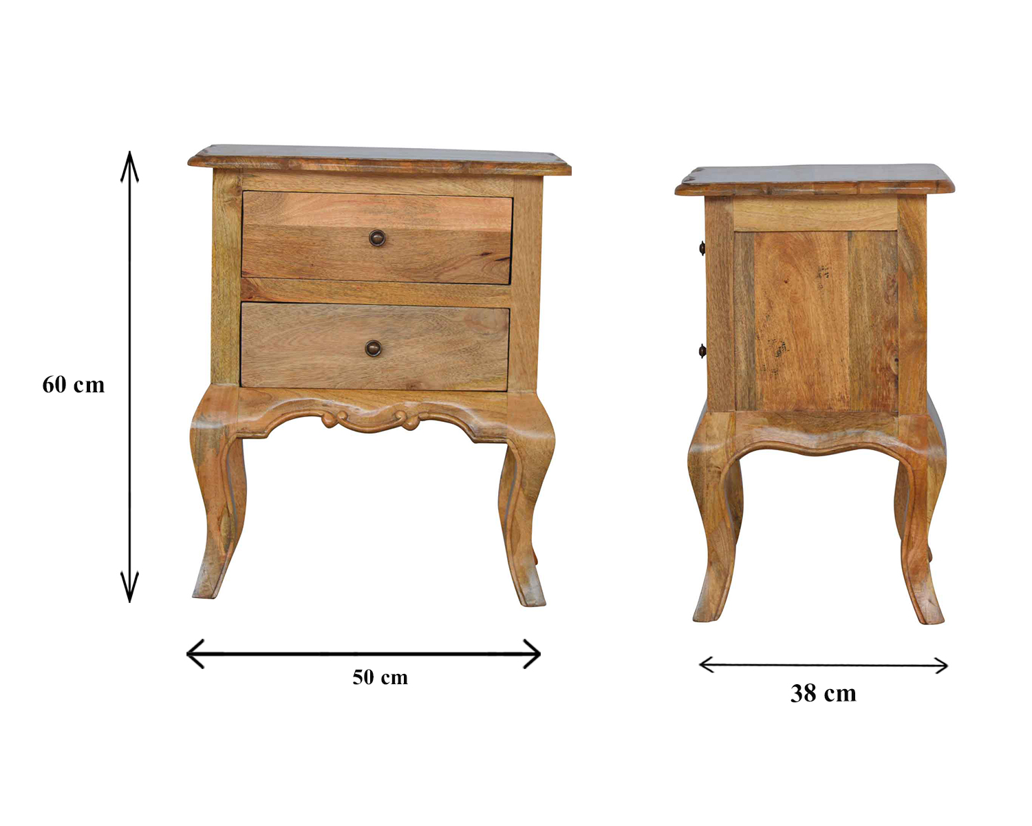 Artisan - Nightstand with Cabriole Legs