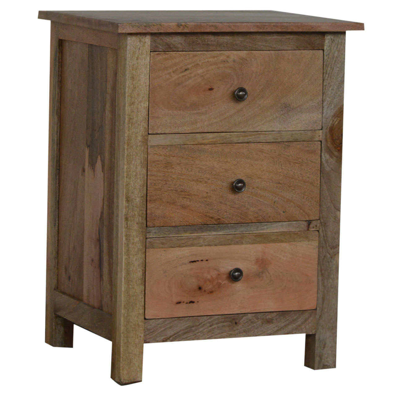 Artisan - Country Style Nightstand in Oak-Ish